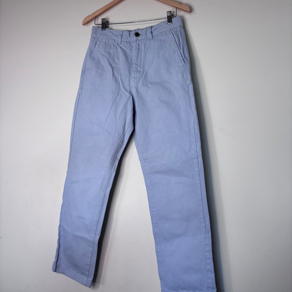Saturdays NYC 100% Cotton Light‎ Blue Chino Pants Size 29